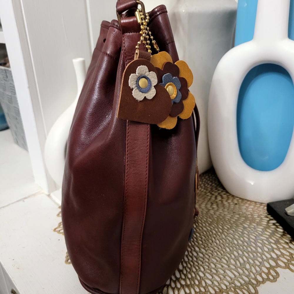Coach Leather Drawstring Bag UPCRAFTED - Picture 4 of 12